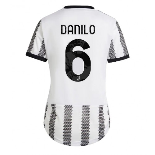 Juventus Danilo #6 Hjemmedrakt Kvinner 2022-23 Kortermet Juventus Danilo #6 Hjemmedrakt Kvinner 2022-23 Kortermet